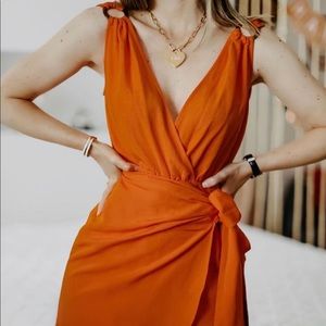 Zara wrap jumpsuits bloggers fav